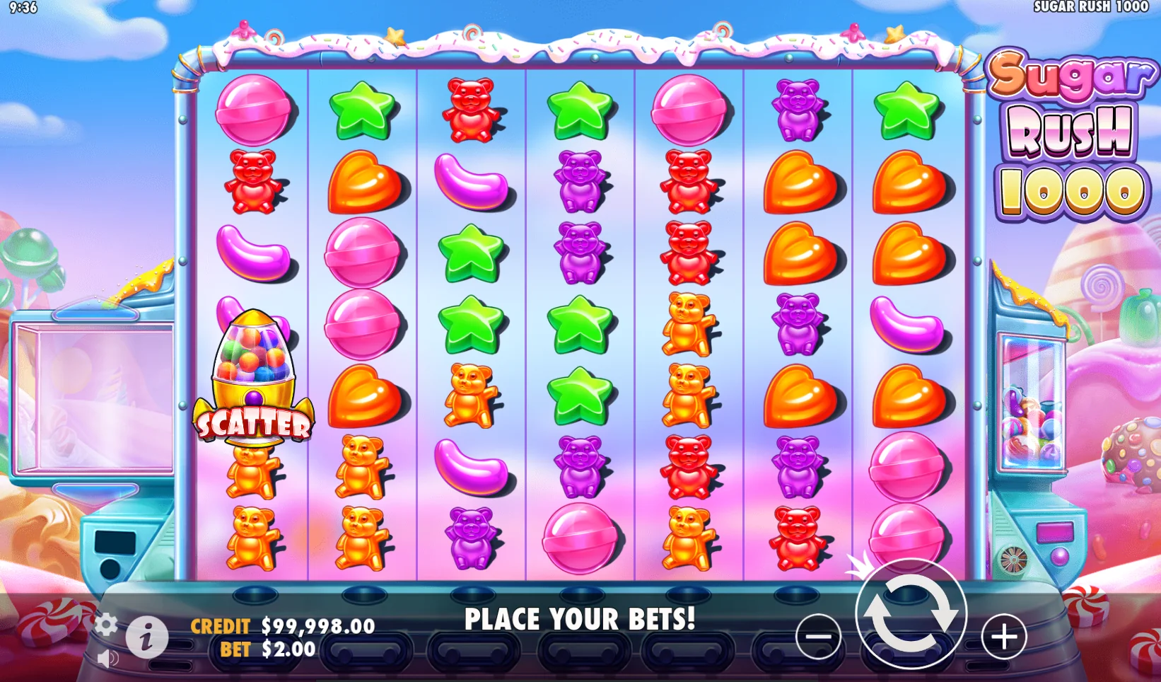 Sugar Rush 1000 slot